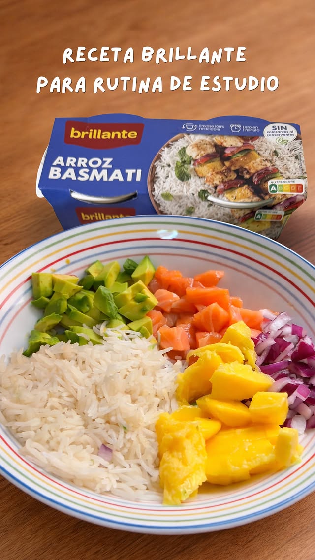 Brillante: Comida hecha en cinco minutos